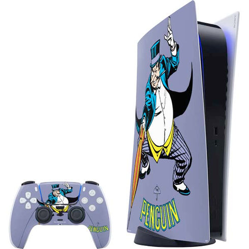 DC Comics The Penguin Portrait PlayStation PS5 Skins